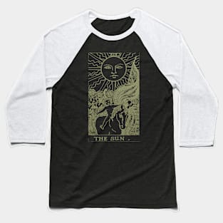 Golden Tarot - The Sun Baseball T-Shirt